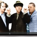 Three Stooges By the Nose Photo Cutout