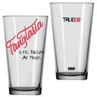 True Blood Fangtasia Life Begins At Night Glass Tumbler