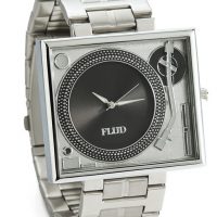 Turntable Metal Wristwatch