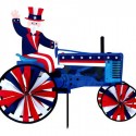Uncle Sam on a Tractor Wind Spinner