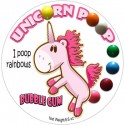 Unicorn Poop Bubble Gum