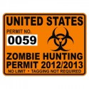United States Zombie Hunting Permit