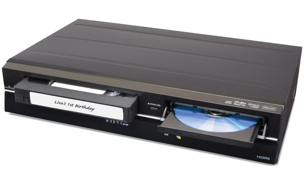 ... with the VHS To DVD Converter for 289.95 from Hammacher Schlemmer