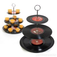 Vinyl Cake Stand