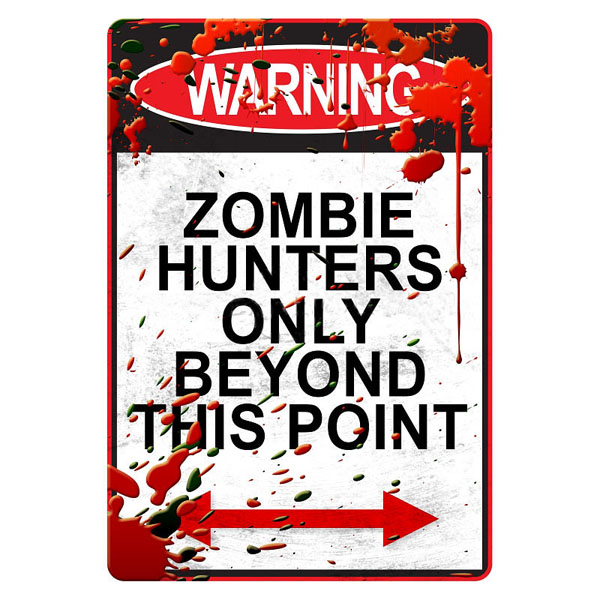 Zombie Poster Brains