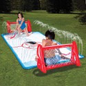 Water Soaked Knee Hockey Rink