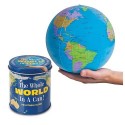 Whole World in a Can Inflatable Globe