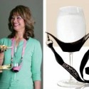 Wine Yoke Party Time Hand Free Wine Glass Holder Necklace