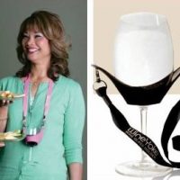 Wine Yoke Party Time Hand Free Wine Glass Holder Necklace