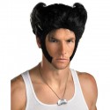 Wolverine Wig & Dog Tag