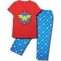Wonder Woman Superhero Pajama Set for Women