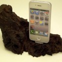 Wooden iPhone Dock and Charging Station