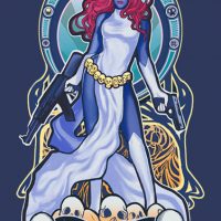 X-Men Raven Darkholme Mystique Babydoll T-Shirt