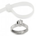 Zip Tie Silver Ring