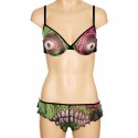 Zombie Chomper Bra And Hot Pants Set