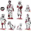 Zombie Family Car Decals