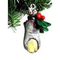 Zombie Mistletoe Ornament