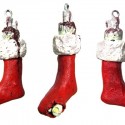 Zombie Stocking - Christmas Ornament