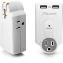 Aluratek USB Charger and Electrical Outlets