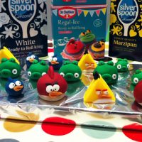 Angry Birds Birthday Cake