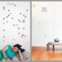 Atari Centipede and Pong Wall Stickers