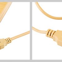 USB Bamboo Keyboard with Mouse