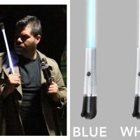 blade runner led umbrella blue