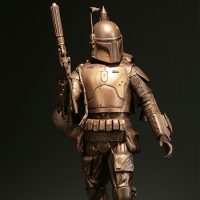 Boba Fett Bronze Statue