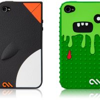 Case-Mate Waddler and Monsta iPhone 4 Cases