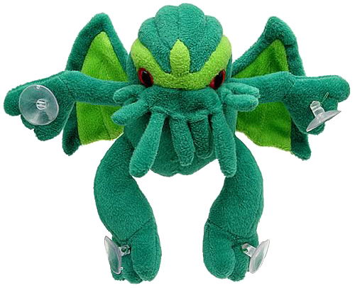 Fans of H P Lovecraft and the Cthulhu Mythos will enjoy this cute Peeping