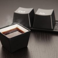 ctrl alt del coffee cup and mug set