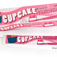 Cupcake Flavored Toothpaste
