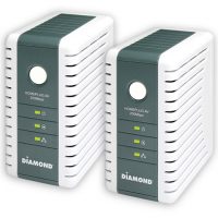 DIAMOND Multimedia HP200AV Powerline AV Ethernet Adapter Kit