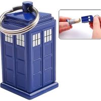 Doctor Who TARDIS Secret Bank Keychain