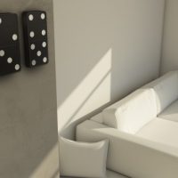Domino Wall Clock