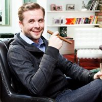 Betabrand Executive Pinstripe Hoodie