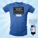 Facebook Status Display T-Shirt