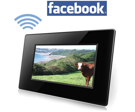 WiFi Photo Frame with Facebook Support