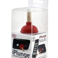 Toilet Plunger iPhone Stand