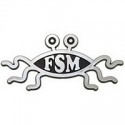 Flying Spaghetti Monster Car Emblem