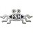 Flying Spaghetti Monster Car Emblem