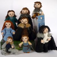 Game of Thrones Crocheted Dolls