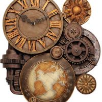 Gears of Time Wall Clock