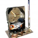 Hard Drive Clock Pen Holder