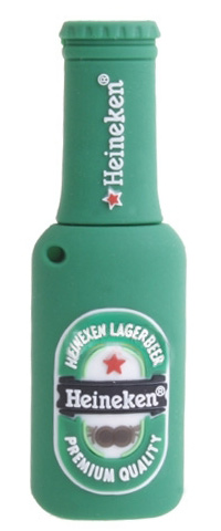 Heineken Beer Bottle USB Flash Drive