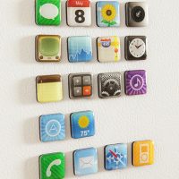 iPhone App Refrigerator Magnets
