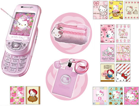 We covered a candy bar Hello Kitty Mobile Phone last month and now 