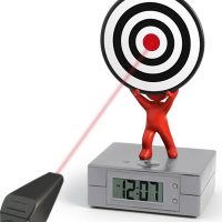 Laser Target Alarm Clock