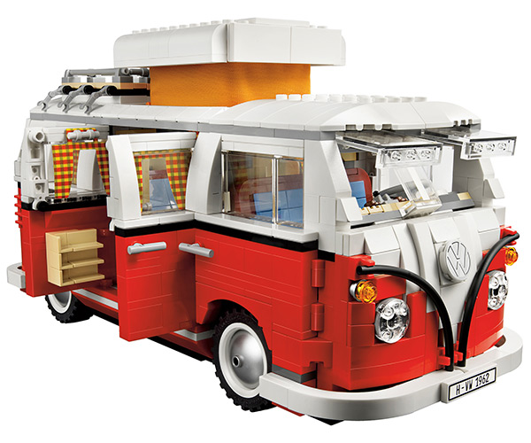 We posted about this Lego VW Camper Van a while back when it was first 