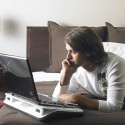 Laptop Desk N700 in Bed